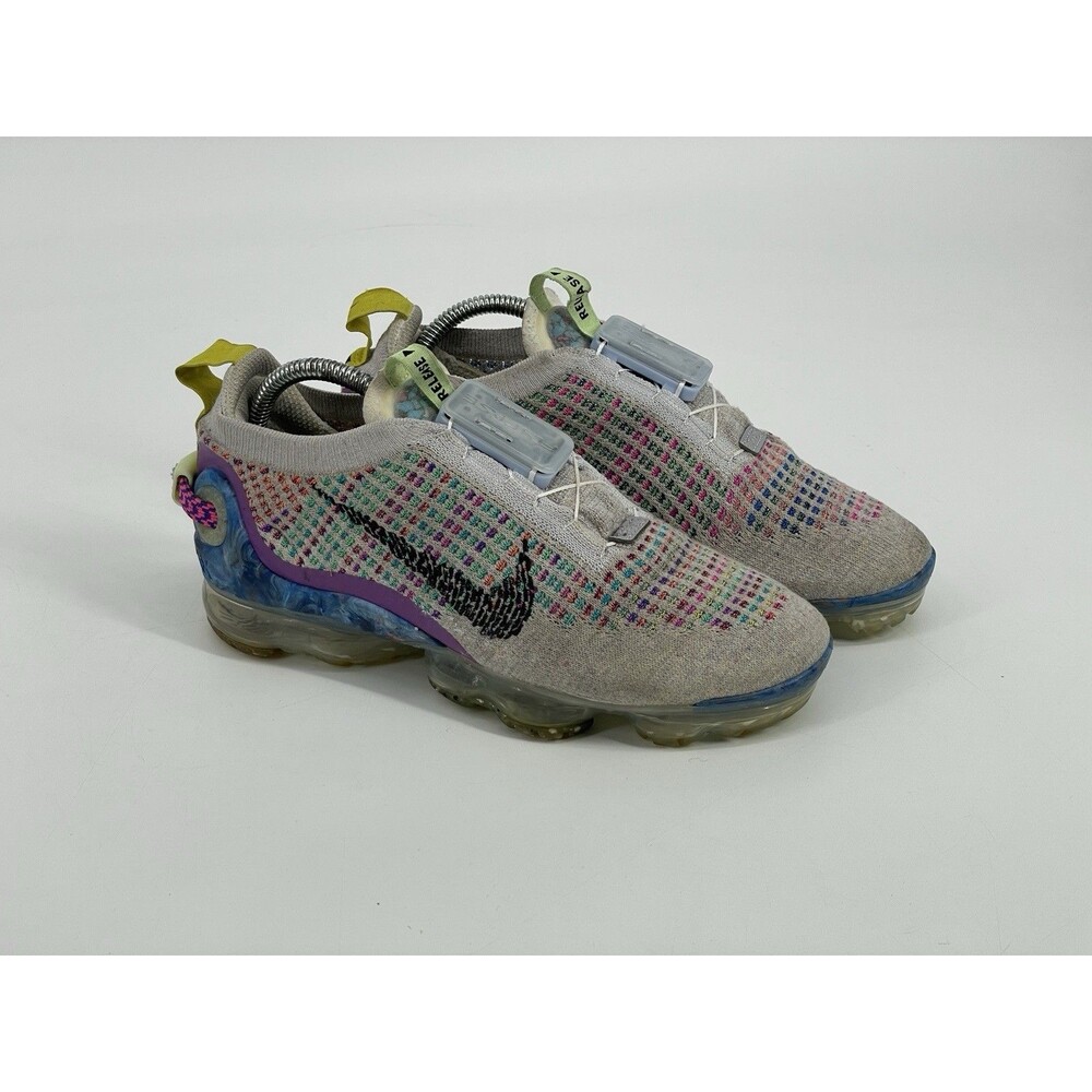 Nike Air VaporMax 2020 Flyknit FlyEase Gray Multi Color Shoes Women’s 7 CJ6741